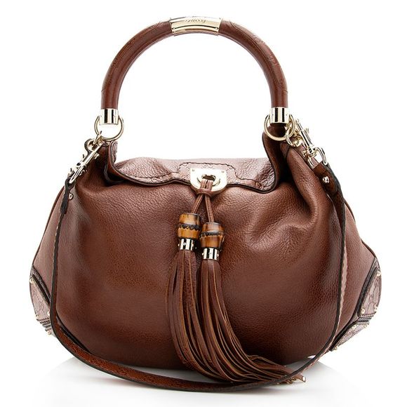 Gucci Guccissima Leather Indy Large Satchel